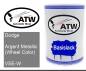 Preview: Dodge, Argent Metallic (Wheel Color), VSE-W: 500ml Lackdose, von ATW Autoteile West.